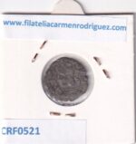 CRF0521 MONEDA ESPAÑA FERNANDO EL CATOLICO 1484-1496 DINERO ZARAGOZA VELLON - Imagen 2