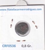 CRF0536 MONEDA ESPAÑA FELIPE II 1556-1598 BLANCA VELLON - Imagen 2