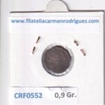 CRF0552 MONEDA ESPAÑA FELIPE II 1556-1598 BLANCA CUENCA VELLON - Imagen 2