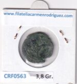 CRF0563 MONEDA ESPAÑA FELIPE II 1556-1598 2 MARAVEDIS CUENCA VELLON - Imagen 2