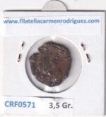 CRF0571 MONEDA ESPAÑA FELIPE II 1556-1598 2 MARAVEDIS CASA VIEJA VELLON - Imagen 2