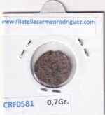 CRF0581 MONEDA ESPAÑA ALFONSO XI 1312-1350 NOVEN BURGOS VELLON - Imagen 2