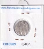 CRF0589 MONEDA ESPAÑA PEDRO II DE URGEL 1347-1408 VELLON - Imagen 2