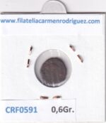 CRF0591 MONEDA ESPAÑA CARLOS I 1516-1556 DINER GIRONA TIPO 5 - Imagen 2