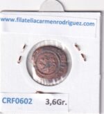 CRF0602 MONEDA ESPAÑA FELIPE III 1598-1621 4 MARAVEDIS COBRE - Imagen 2