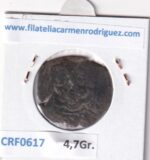 CRF0617 MONEDA ESPAÑA FELIPE III 1598-1621 4 MARAVEDIS CUENCA COBRE - Imagen 2