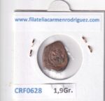 CRF0628 MONEDA ESPAÑA FELIPE III 1598-1621 2 MARAVEDIS COBRE - Imagen 2