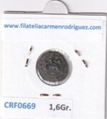 CRF0669 MONEDA ESPAÑA FELIPE III 1598-1621 2 MARAVEDIS CUENCA COBRE - Imagen 2