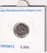 CRF0671 MONEDA ESPAÑA FELIPE III 1598-1621 2 MARAVEDIS CUENCA COBRE - Imagen 2