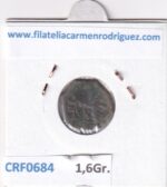 CRF0684 MONEDA ESPAÑA FELIPE III 1598-1621 2 MARAVEDIS BURGOS COBRE - Imagen 2