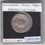 CRF0705 MONEDA ANTONINIANO ROMA FILIPO I FELICITAS 247