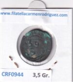 CRF0944 MONEDA ESPAÑA FELIPE IV 1621-1665 RESELLO COBRE - Imagen 2