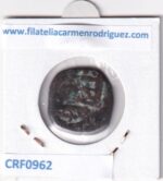 CRF0962 MONEDA ESPAÑA FELIPE IV 1621-1665 RESELLO COBRE - Imagen 2