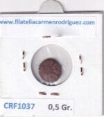 CRF1037 MONEDA ESPAÑA FELIPE IV 1621-1665 DINERO BARCELONA VELLON - Imagen 2