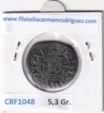 CRF1048 MONEDA ESPAÑA FELIPE IV 1621-1665 16 MARAVEDIS FALSA DE EPOCA - Imagen 2