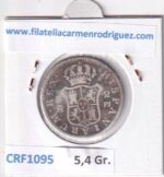 CRF1095 MONEDA ESPAÑA CARLOS III 2 REALES 1778 MADRID PJ PLATA - Imagen 2