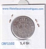 CRF1102 MONEDA ESPAÑA CARLOS III 2 REALES 1786 MADRID DV PLATA - Imagen 2