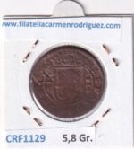 CRF1129 MONEDA ESPAÑA FELIPE IV RESELLO 1624 SEGOVIA - Imagen 2