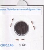 CRF1146 MONEDA ESPAÑA GOBIERNO PROVISIONAL 1 CENTIMO 1870 COBRE - Imagen 2