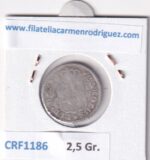 CRF1186 MONEDA ESPAÑA CARLOS III 1 REAL 1761 JP MADRID PLATA - Imagen 2