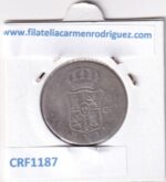 CRF1187 MONEDA ESPAÑA CARLOS III 2 REALES 1778 CF PLATA - Imagen 2