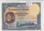 CRJ0887 BILLETE ESPAÑA  500 PESETAS 1935 P-89 SIN CIRCULAR