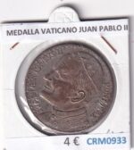 CRM0933 MEDALLA VATICANO JUAN PABLO II