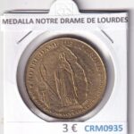 CRM0935 MEDALLA NOTRE DRAME DE LOURDES
