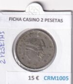 CRM1004 FICHA 1 PESETA 1927 A IDENTIFICAR