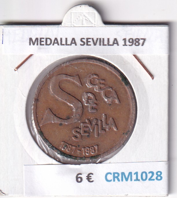 CRM1028 CRM1027 MEDALLA INGLATERRA COPA DEL MUNDO ESPAÑA 1982 - Imagen 1