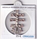 CRM1039 MEDALLA RELIGIOSA CRUZ DE CARAVACA