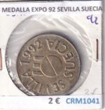 CRM1041 MEDALLA EXPO 92 SEVILLA SUECIA