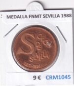 CRM1045  MEDALLA FNMT SEVILLA 1988