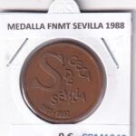 CRM1048  MEDALLA FNMT SEVILLA 1988