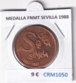 CRM1050  MEDALLA FNMT SEVILLA 1988