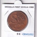 CRM1052  MEDALLA FNMT SEVILLA 1988