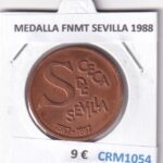 CRM1054  MEDALLA FNMT SEVILLA 1988
