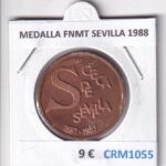 CRM1055  MEDALLA FNMT SEVILLA 1988