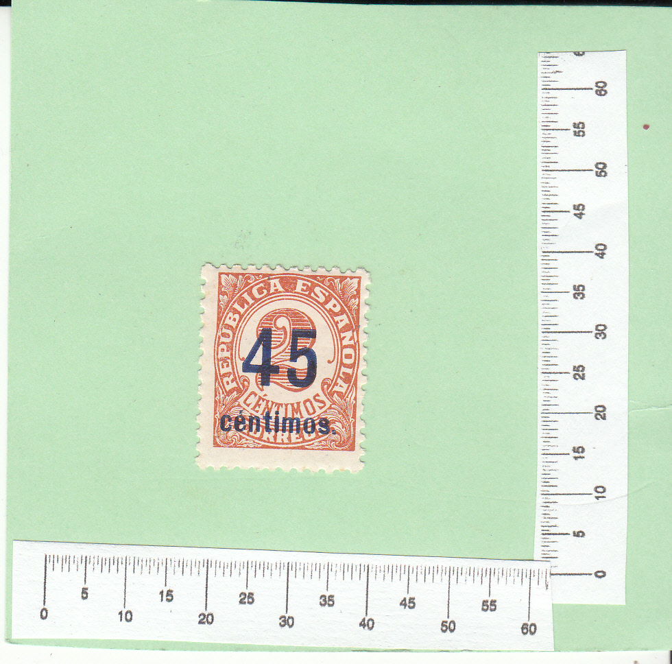 CRS0220 CRS0220 SELLO ESPAÑA Nº CAT 743 HCC XX XX VARIEDAD DE DENTADO 11 1-4 20 - Imagen 1
