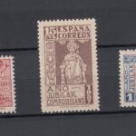 CRS0253 SELLOS  Nº CAT 833-5 XX  BUEN CENTRAJE