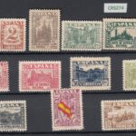CRS0274 SELLOS  Nº CAT 802-13 + 808A X