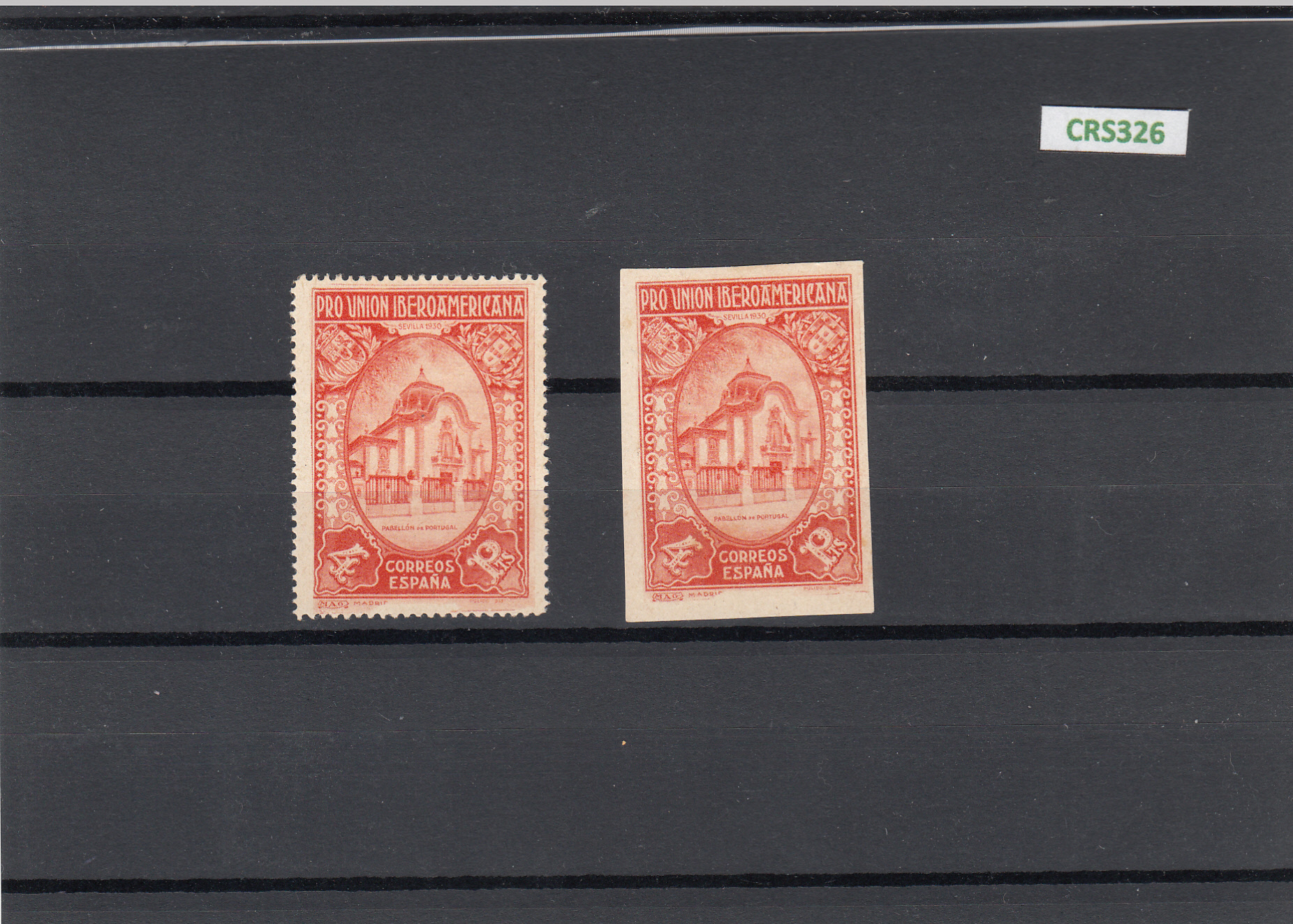 CRS0326 CRS0326 SELLOS Nº CAT 579CC Y 579CCS X MARQUILLA ROIG - Imagen 1
