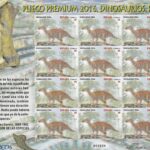 CRS0982 Pliego PREMIUM nº 36. Dinosaurios. Año 2016