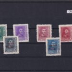 CRS1326 SELLOS ESPAÑA Nº CAT. 841/44 + 845/6 XX SIN CHARNELA