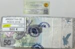 CRT0010 TACO 1000 BILLETES ARGENTINA 50 PESOS (CONDOR) 2018 P-363