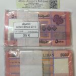 CRT0018 TACO 100 BILLETES LIBANO 5000 LIBRAS 2012 P-91 SERIE A