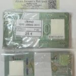 CRT0020 TACO 100 BILLETES LIBANO 1000 LIBRAS 2011 P-90