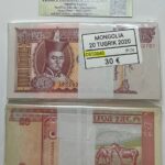 CRT0040 TACO 100 BILLETES MONGOLIA 20 TUGRYK 2020 P-74