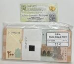 CRT0064 TACO 100 BILLETES SIRIA 200 LIBRAS 2009 P-114