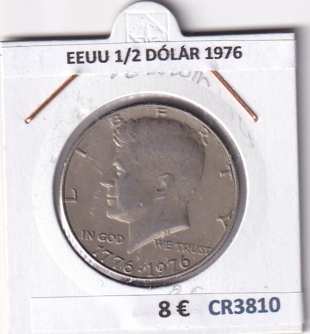 CR3810 CR3810 MONEDA EEUU 1/2 DÓLAR 1976 - Imagen 1